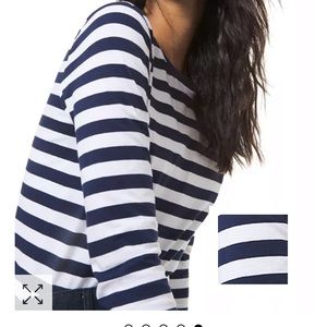 Michael Kors Stripped long sleeve shirt